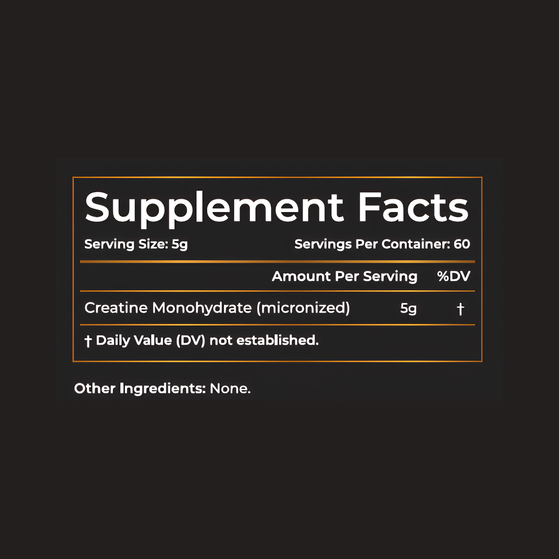 Creatine Monohydrate