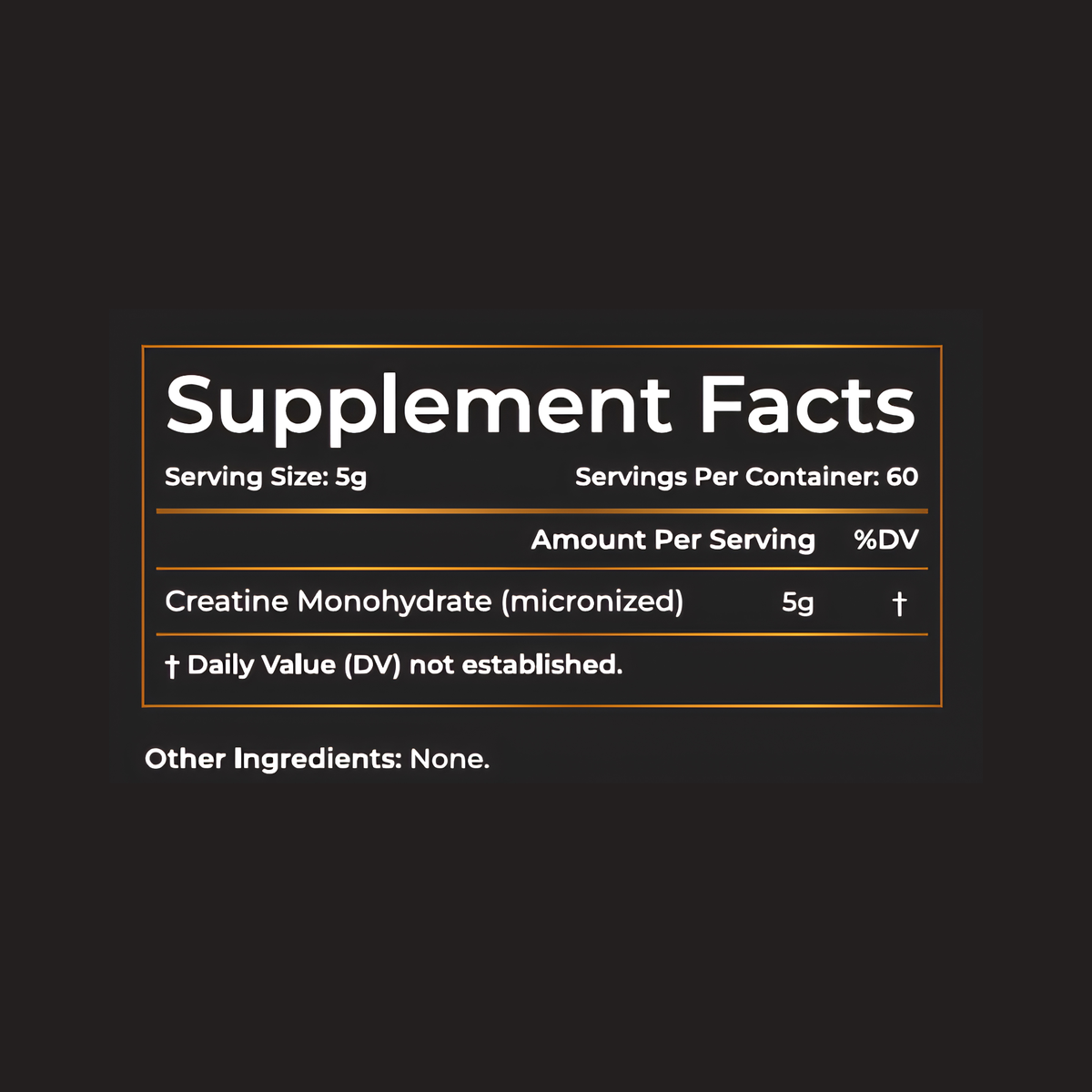 Creatine Monohydrate