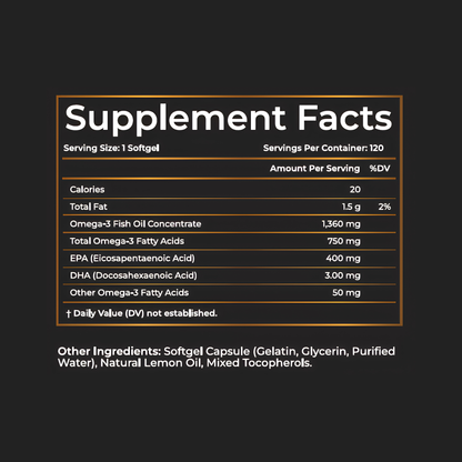Omega-3 Fish Oil