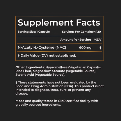 NAC (N-Acetyl L-Cysteine)